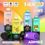 Airmez Fox 140K Puffs 使い捨てVAPE - 画像 (2)