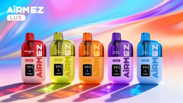 Airmez Lux 60K Puffs 使い捨てVAPE フレーバー・パッケージ画像