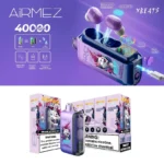 Airmez XBeats 40K Puffs 使い捨てVAPE フレーバー・パッケージ画像