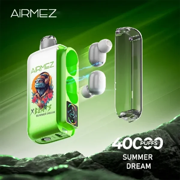 Airmez XBeats 40K Puffs 使い捨てVAPE フレーバー・パッケージ画像