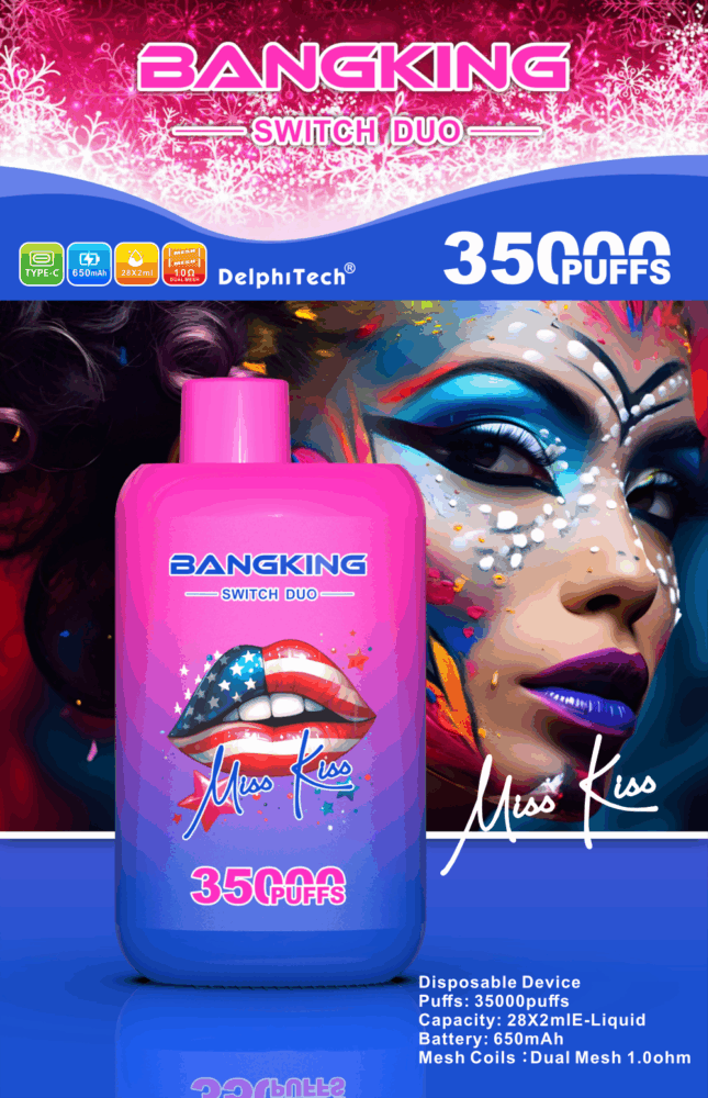 bang-king-35k-puffs-switch-duo-1 Bang King 35K Puffs Switch Duo 使い捨てVAPE - 画像 (1)