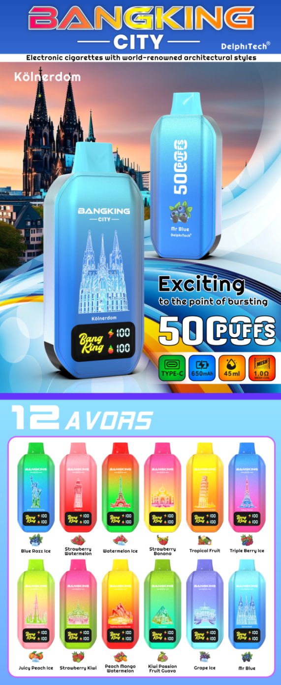 bang-king-city-50k-puffs-1 Bang King City 50K Puffs 使い捨てVAPE - 画像 (1)