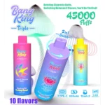 Bang King Triple 45K Puffs 使い捨てVAPE