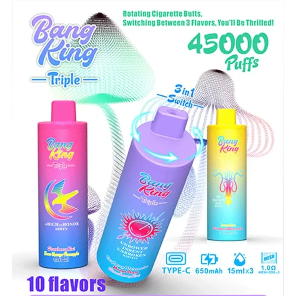 bang-king-triple-45k-puffs-1 Bang King Triple 45K Puffs 使い捨てVAPE 商品画像
