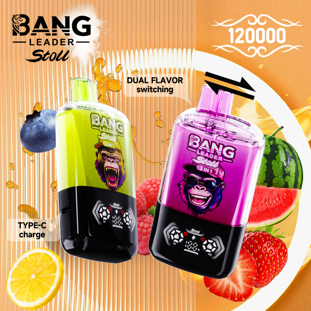 Bang Leader Stoll 120K Puffs 使い捨てVAPE フレーバー・パッケージ画像