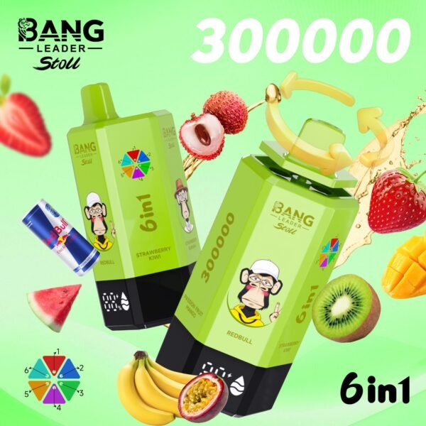 Bang Leader Stoll 300K Puffs 使い捨てVAPE フレーバー・パッケージ画像