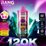 Bang Legend 120K Puffs 使い捨てVAPE - 画像 (4)