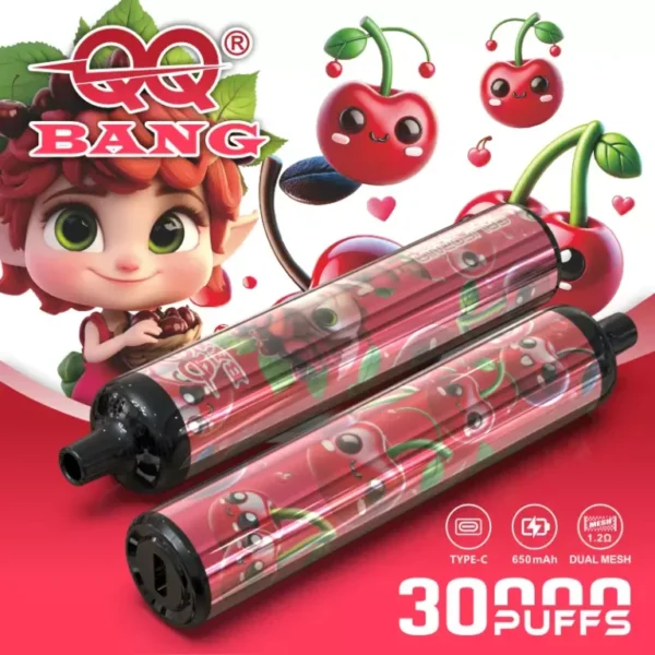 QQ Bang 30K Puffs 使い捨てVAPE フレーバー・パッケージ画像