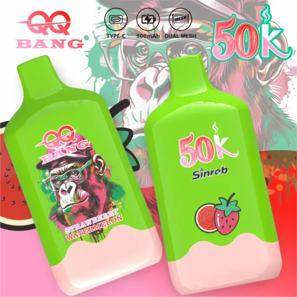 QQ BANG 50K Puff 使い捨てVAPE フレーバー・パッケージ画像
