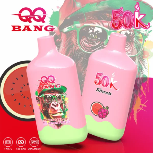 QQ BANG 50K Puff 使い捨てVAPE フレーバー・パッケージ画像